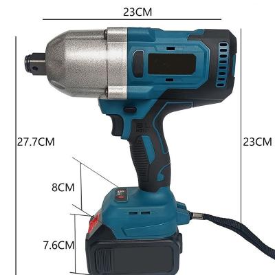 China Herramienta de llave de impacto sin cables 3/8 poderosa personalizada para necesidades de eliminación rápida de tornillos en venta