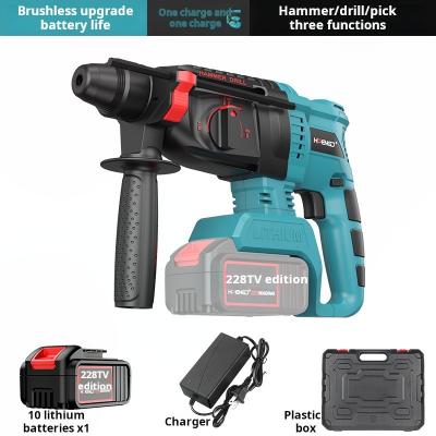 China 800W 4500Mah Lithium Battery Powered Impact Hammer Drill For Renovation for sale