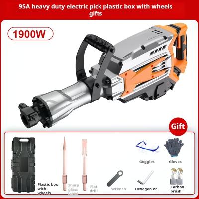 China 1900W Power Electric Hammer Tool High Strength Gear For Road Demolition for sale