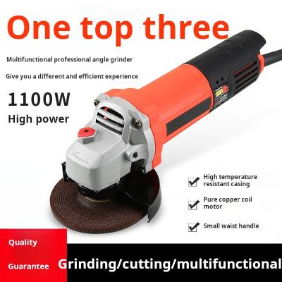 China 1100W Cutting And Polishing Lithium Angle Grinder For Construction Site Power Tools for sale