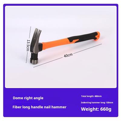 China Steel Claw Hammer Hand Tools Durable Rust Resistant With TPR Non-Slip Handle for sale