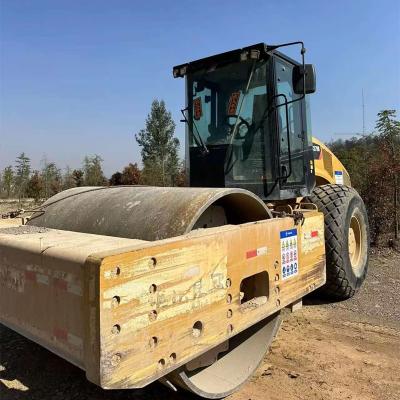 China 9 toneladas baratas Caterpillar CB54B Tandem Rueda de acero Equipo de rodillos de carretera en venta