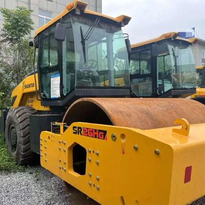 Cina Usato Shantui SR26 Vibratory Road Roller Original Compaction Machinery Prezzo economico in vendita