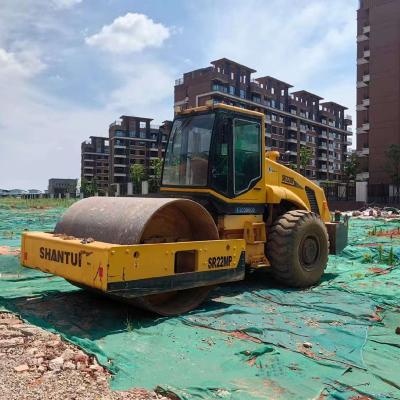 China Shantui SR22 Uesd Road Roller Compaction Width 2140mm For Road Construction for sale