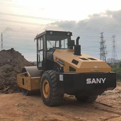 Cina Usato Sany SSR220 Full Hydraulic Double Drive Single Steel Wheel Roller in vendita in vendita