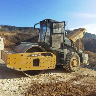 China Máquina de construcción utilizada Sany 26 toneladas Compactor de conducción hidráulica Roller de carretera de hormigón en venta