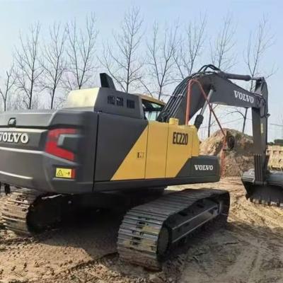 China VOLVO EC220D Excavadora de rastreo de 22 toneladas Excavadora hidráulica de ingeniería Máquinas de construcción en venta