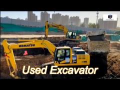 70% climbing ability komatsu pc225 excavator second hand crawler digger