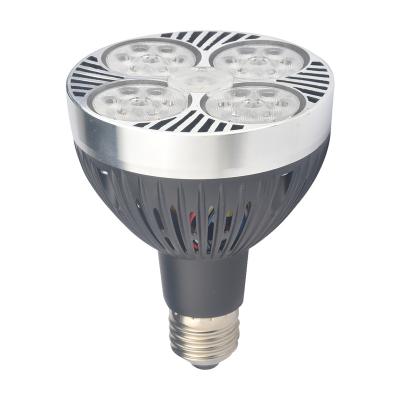 China Modern JHOW P3731 Dimmable COB 31W E27 3000K 4000K LED Par30 Spot Light 6000K 6500K Indoor Spotlight for sale