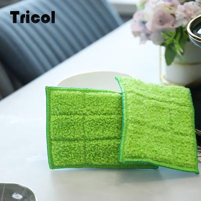 China Viable Scrubber Eco Friendly Kitchen Pot Bowl Scrubber Pad Cleaning Sponge for sale