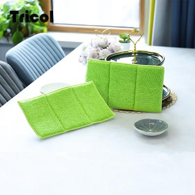 China Hook Place Mat Coaster Set Heat Resistance Microfiber Dish Sustainable Material Eco - Friendly Mat for sale