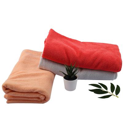 China Large Size 70*140 Microfiber Sustainable Bath Towel Easy To Clean Wholesale Soft Microfiber Bath Towel For Drying for sale