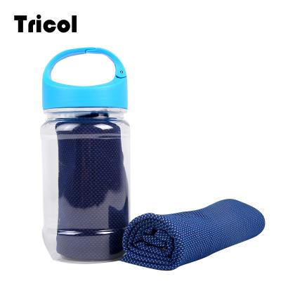 China Wholesale QUICK DRY Sports Towel Microfiber Outdoor Sports Instant Cooling Towel With 35*100cm for sale