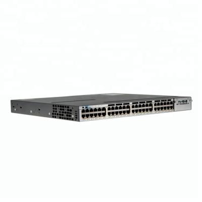 China Original Co WS-C3750X-48P-S Original Switch 3750X 48 Cis Port Network Switch PoE Gigabit Ethernet for sale