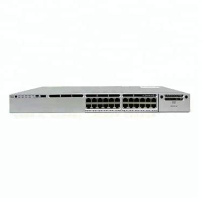 China Original best price co cis switch 3850 24 port poe gigabit ethernet network switch WS-C3850-24P-E for sale