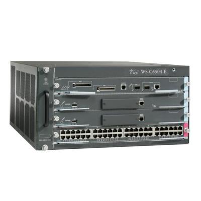 China Original original co switch C6504-E 4 slot chassis core cis switch WS-C6504-E for sale