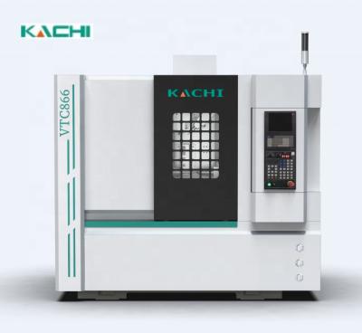 China Building Material Shop VTC866 Metal Vertical CNC Lathe High Precision CNC Turning Center for sale