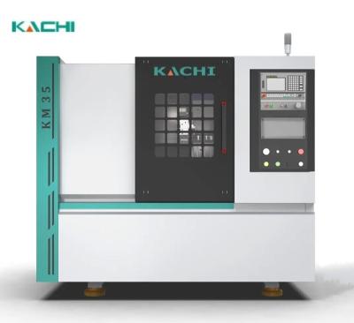 China Building Material Shops High Precision Slant Bed CNC Machine Tool KM35 Metal Lathe for sale