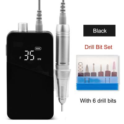 China Nail Art Beauty Best Nail Drill On Bit E Folder Professional Amazon Nail Drill Bit Auto Polish Polish Set for sale