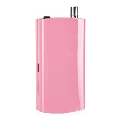 China Nail Art Beauty 2022 New Gradient Pink 20w 30000 Rpm Rechargeable Nail Drill With Folder Electric Nail Drill Rechargeable Hook Nail Professional for sale