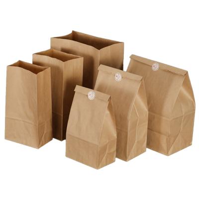 China Recycled Materials Recyclable Kraft Paper Bag With Twisted Handle Reusable Shopping Paper Bags Logo Printed for sale