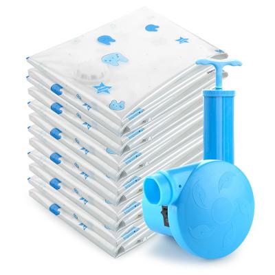 China Strong Moisture Proof Vacuum Storage Bags Home Clothes Compressed Sheet Mylar Bag Space Saving Bag Vacuum for sale