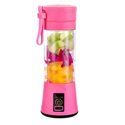 China 380ml Handheld Juicer USB Juicer Blender Kitchen Appliances Rechargeable Personal Mini Hand Fruit Juicer for sale