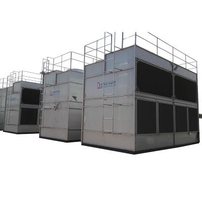 China Industrial PVC Cooling System Fills Large Cross Flow Closed Cooling Tower Resin For Plastic Industry zu verkaufen