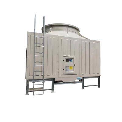 China Open Square Type Industrial Cooling System FRP Material Mini Cooling Tower For Air Conditioning for sale