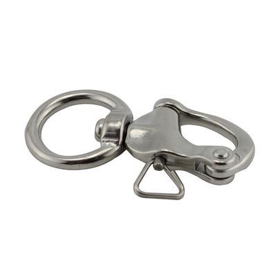 China High Quality Stainless Steel Eye Plate Eye Rod Ends Sail Swivel Jaw Snap Shackle Rigging for sale