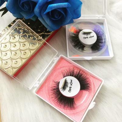 China New Style Natural Soft Hot Sale Eyelash Mink Lashes Whispy Fluffy Private Label for sale