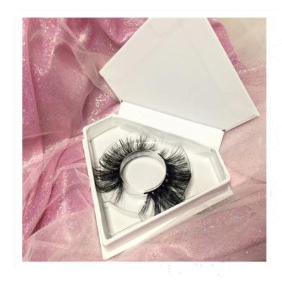 China Real 30mm Long Natural Luxurious Professional Light Weight Handcrafted 3dmink Eyelashes for sale