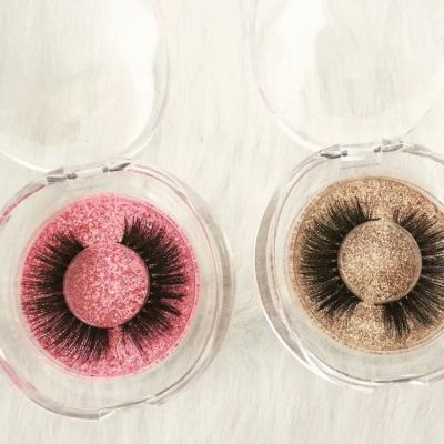 China Wholesale custom 20mm fluffy siberian mink eyelash.mink eyelashes and packing natural soft eyelash for sale