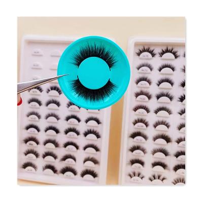 China 25-30 Times Factory Make Various False Eyelashes Set 10 Pairs 20mm 25mm 3d Mink Eyelashes for sale