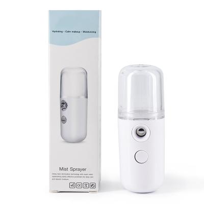 China New Moisturizing Moisturizer Handheld Facial Humidifier Sprayer Portable Nano Mist Spray for sale