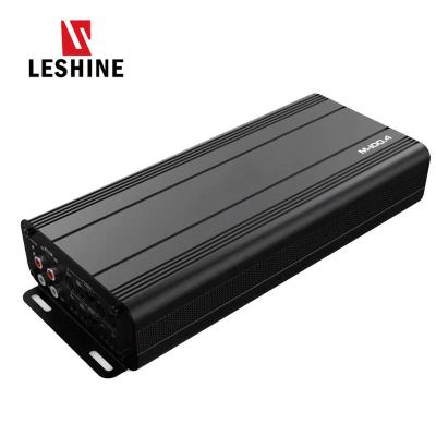 China Heavy Aluminum Radiator Leshine M 100.4W USA Market Hot Sale Full Range Car Amplifier Audio 100w Types 12v 4 Channel Class D Power Car Amplifiers for sale