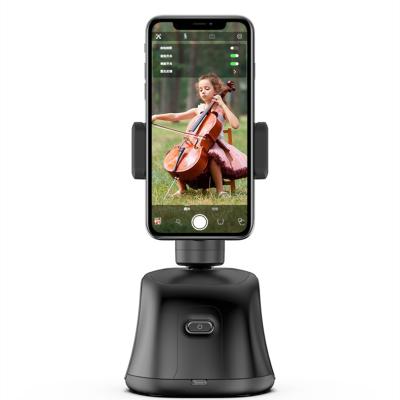 China Gimbal Stabilizer Amusement Hunting 360 Rotation Tracking Phone Holder AI Smart Shooting Auto Object After Mobile Phone Holder for sale