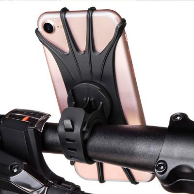 China Multifunctional Bicycle Mobile Phone Adjustable Holder Manufacturer Silicone Cell Phone Holder for sale