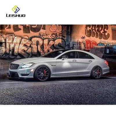 China Plastic For 11-14 Benz CLS-class W218 upgrade CLS63 AMG front and rear bumper assembly net surrounded by a full set of Benz modification for sale