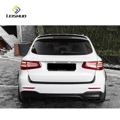 China Plastic For 16-19 Benz GLC-class X253 upgrade GLC63 AMG front and rear bumper assembly net surrounded by a full set of Benz modification for sale