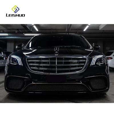 China Plastic For 14-20 BENZ S-Class W222 to S65 AMG front and rear assemblies are completely modified and surrounded. for sale