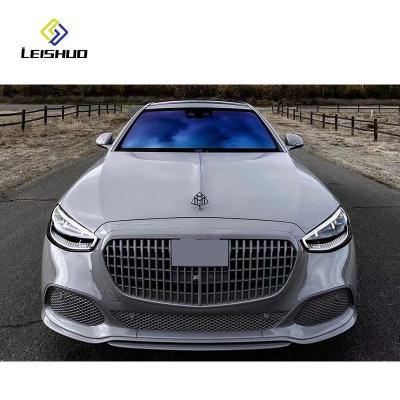 China Plastic For Benz S-Class W223 changed MAYBACH front bumper and rear bumper completely modified and surrounded. for sale