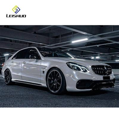 China Plastic For 10-15 Benz E-class W212 upgrade E63 AMG  front and rear bumper assembly net surrounded by a full set of Benz modifications for sale