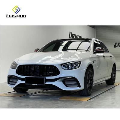 China Plastic For 2021+ Benz E-class W213 upgrade E63 AMG front and rear bumper assembly net surrounded by a full set of Benz modifications for sale