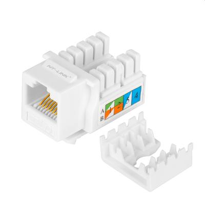 China Networking RJ45 8P8C UTP Cat5e Cat6 Keystone Jack for sale