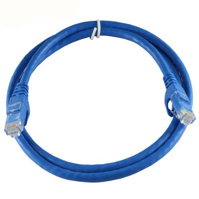 China Structure Cabling System 24AWG 7*0.2mm UTP Cat6 Patch Cord Patch Cable 250mhz for sale