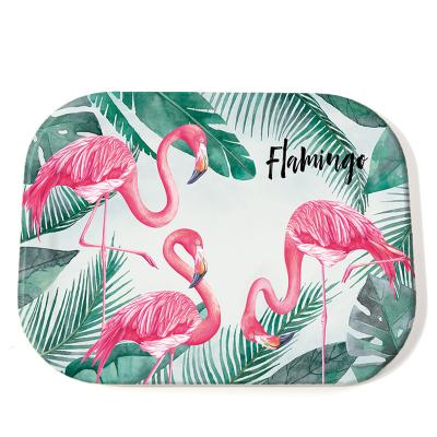 China Wholesale Custom Rolling Tray JL-007Z New Design Melamine Serving Rolling Tray for sale