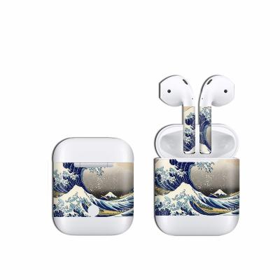 China Custom cartoon sticker or OEM, colorful smart skin wrap stickers for airpods, Anti-scratch decal stickers for sale