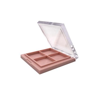 China Hot Selling Amazon Eyeshadow Palette Waterproof Empty Eyeshadow Containers Aluminum Palette Case Makeup Tool for sale