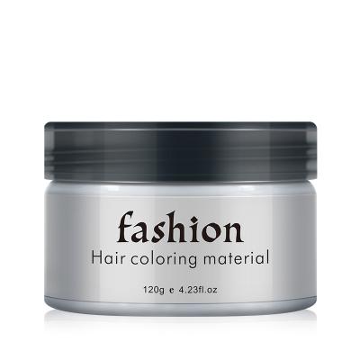 China Wholesale Unisex Dye Easy Coloring Hair Wax Color Styling Cream Mud, Natural Hairstyle Pomade, Temporary Washable, Party Cosplay for sale